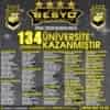 38 farklı Üniversite 134 kazanan öğrenci 152 Kazanılan Bölüm
